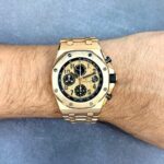 Audemars Piguet Royal Oak Offshore Brick 18k Rose Gold 42mm Watch BP '17 26470OR