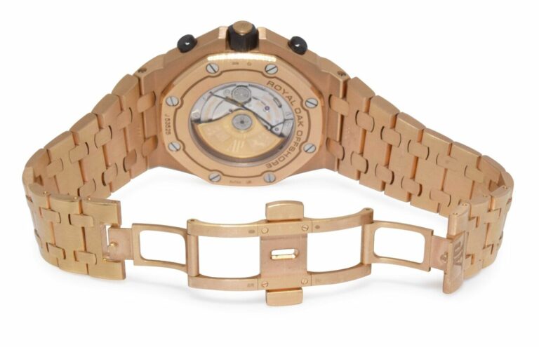 Audemars Piguet Royal Oak Offshore Brick 18k Rose Gold 42mm Watch BP '17 26470OR