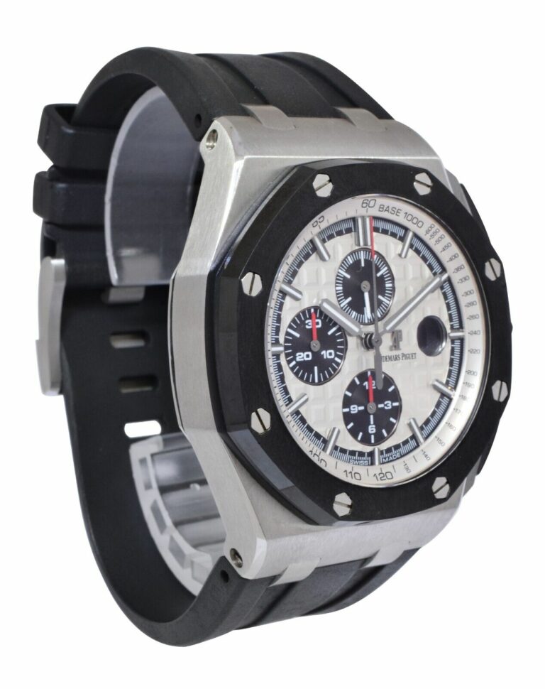 Audemars Piguet Royal Oak Offshore Steel Ceramic Panda Dial 44mm Watch 26400SO