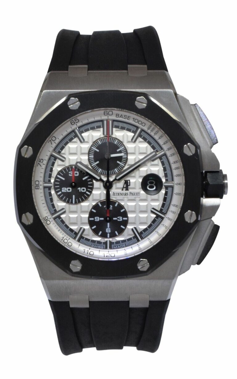 Audemars Piguet Royal Oak Offshore Steel Ceramic Panda Dial 44mm Watch 26400SO