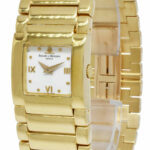 Baume 
Mercier Catwalk 18k Yellow Gold Ladies 21mm Quartz Watch/Box MV045223