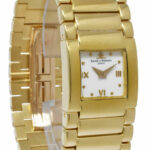 Baume 
Mercier Catwalk 18k Yellow Gold Ladies 21mm Quartz Watch/Box MV045223