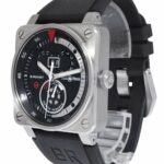 Bell 
Ross BR 03-90 B-Rocket Steel Power Reserve Mens 42mm Watch B/P BR0390