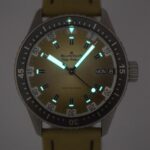 Blancpain Fifty Fathoms Bathyscaphe Day Date Steel Desert Watch 5052-1146-E52A