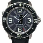 Blancpain500 Fathoms Automatic Black Dial Canvas Mens Watch B/P 50015-12B30-52B