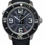 Blancpain500 Fathoms Automatic Black Dial Canvas Mens Watch B/P 50015-12B30-52B