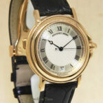 Breguet Horloger De La Marine 18k Yellow Gold Date Automatic Mens Watch