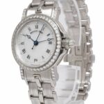 Breguet Marine 18k White Gold MOP Diamond Ladies 26mm Automatic Watch 8401BB