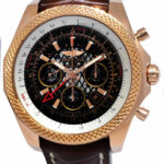 Breitling Bentley B04 GMT 18k Rose Gold Skeleton Mens 49mm Watch +Box RB0431