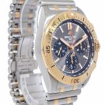 Breitling Chronomat B01 42 Chronograph 18k Rose Gold/Steel Mens Watch B/P UB0134