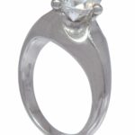 Bvlgari 1.62ct Round Brilliant Cut Diamond 
Platinum Solitaire Ring Size 6