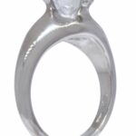 Bvlgari 1.62ct Round Brilliant Cut Diamond 
Platinum Solitaire Ring Size 6