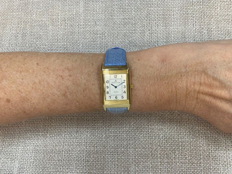 Jaeger LeCoultre Reverso Classique 18k Yellow Gold Manual Watch 250.1.86