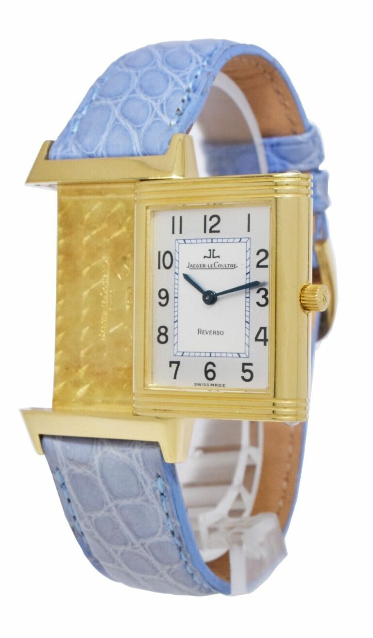 Jaeger LeCoultre Reverso Classique 18k Yellow Gold Manual Watch 250.1.86