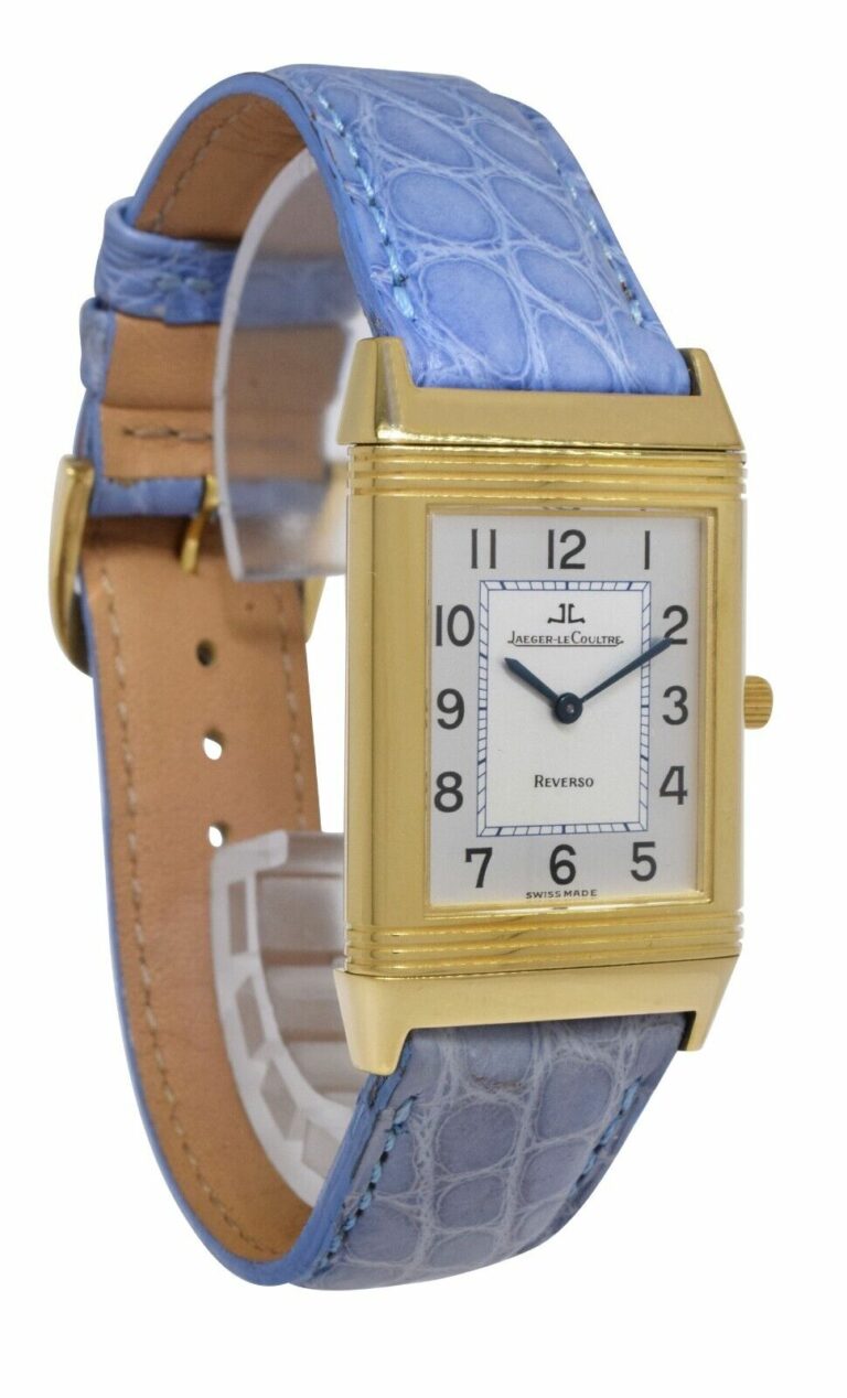 Jaeger LeCoultre Reverso Classique 18k Yellow Gold Manual Watch 250.1.86