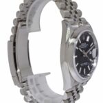 Rolex Datejust Steel Black Dial Bracelet Mens 36mm Watch B/P '20 126200