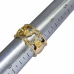 Carrera Y Carrera Cherub 18k Yellow Gold 
Diamond Band Ring Size 7.5