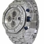 Audemars Piguet Royal Oak Offshore Steel Diamond Iced Out 42 mm Watch 25721ST