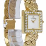 Baume 
Mercier Dress 18k YG /Diamond  White MOP Dial Ladies Quartz Box MV035078