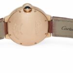 Cartier Ballon Bleu 18k Rose Gold 
Diamond 36mm Automatic Watch 3003