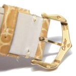 Cartier Tank Francaise 18k Yellow Gold Diamond Bezel Ladies Midsize Watch 2466