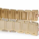 Cartier Tank Francaise Small 18k Yellow Gold Diamond Ladies Watch 1820