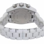 Chanel J12 Chronograph White Ceramic 
Diamond Bezel Ladies 41mm Automatic Watch