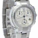 Concord La Scala Chronograph Steel Diamond 38mm Quartz Watch 14.C5.1891 S