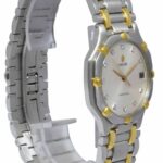 Concord Saratoga 18k Yellow Gold/Steel Diamond Dial 34mm Quartz Watch 15 58 239