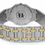 Concord Saratoga 18k Yellow Gold/Steel Diamond Dial 34mm Quartz Watch 15 58 239