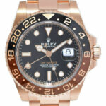 Rolex GMT-Master II 18k Everose Gold "Root Beer" Ceramic Bezel Watch '18 126715