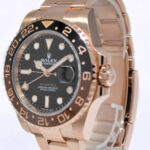 Rolex GMT-Master II 18k Everose Gold "Root Beer" Ceramic Bezel Watch '18 126715