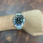 Rolex GMT-Master II Batman Black/Blue Ceramic Steel Oyster Watch +12 116710