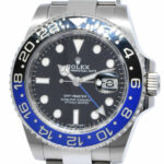 Rolex GMT-Master II Batman Black/Blue Ceramic Steel Oyster Watch +12 116710