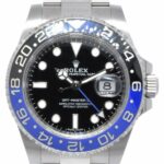 Rolex GMT-Master II Batman Black/Blue Ceramic Steel Oyster Watch +12 116710