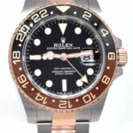 Rolex GMT-Master II Root Beer Ceramic 18k Rose Gold/Steel B/P '20 126711CHNR