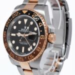 Rolex GMT-Master II Root Beer Ceramic 18k Rose Gold/Steel B/P '20 126711CHNR