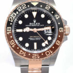 Rolex GMT-Master II Root Beer Ceramic 18k Rose Gold/Steel B/P '20 126711CHNR