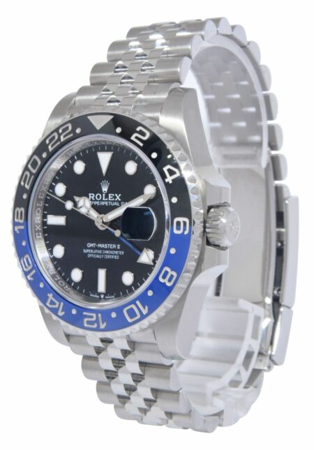 Rolex GMT-Master II Steel Black/Blue Ceramic Jubilee Watch B/P '21 126710