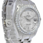 Rolex Masterpiece Platinum Meteorite Diamond Dial/Bezel 39MM Watch B/P D 18946