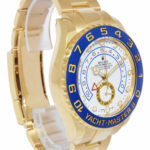 Rolex NEW Yacht-Master II 18k Yellow Gold Blue Ceramic Bezel B/P '23 116688