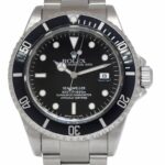 Rolex Sea-Dweller Date Stainless Steel Black Dial/Bezel Mens 40mm Watch S 16600