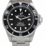 Rolex Sea-Dweller Date Stainless Steel Black Dial/Bezel Mens 40mm Watch S 16600