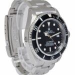 Rolex Sea-Dweller Date Stainless Steel Black Dial/Bezel Mens 40mm Watch S 16600