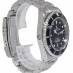 Rolex Sea-Dweller Date Stainless Steel Black Dial/Bezel Mens 40mm Watch S 16600