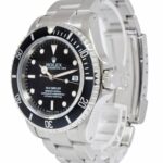 Rolex Sea-Dweller Date Stainless Steel Black Dial/Bezel Mens 40mm Watch S 16600