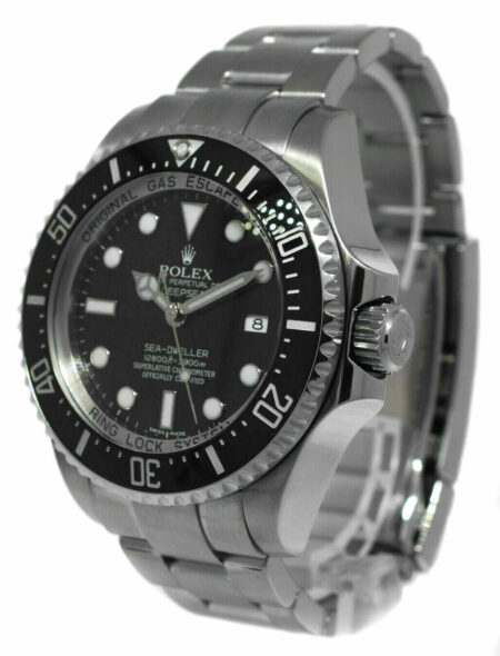 Rolex Sea-Dweller Deepsea Steel & Ceramic Black Mens 44mm Dive Watch V 116660