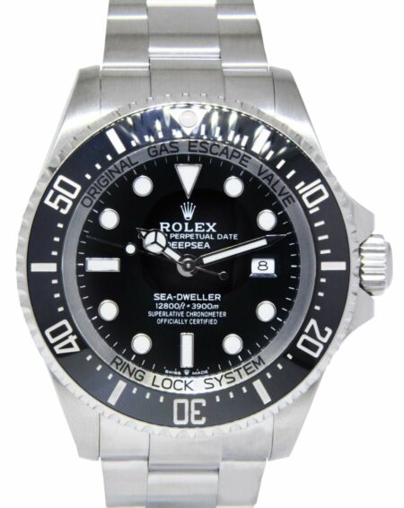 Rolex Sea-Dweller Deepsea Steel/Ceramic Black Mens 44mm Watch 126660