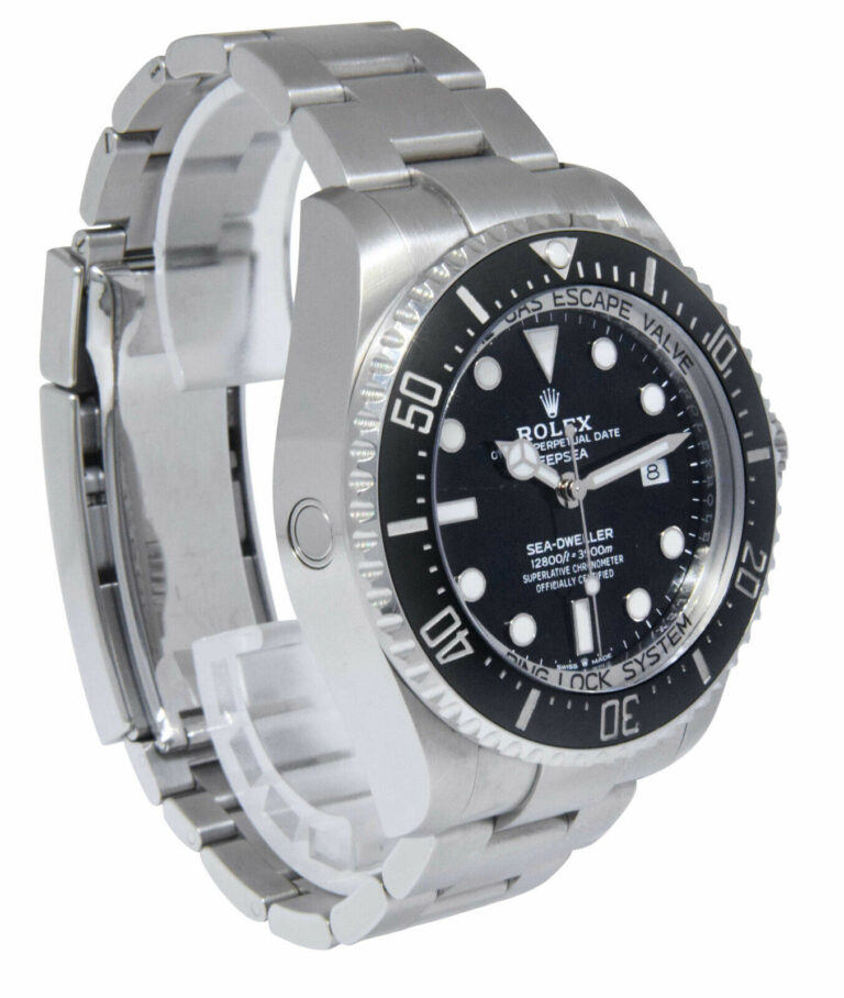 Rolex Sea-Dweller Deepsea Steel/Ceramic Black Mens 44mm Watch B/P '21 126660