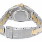 Rolex Submariner 18k Yellow Gold/Steel Serti Diamond Dial 40mm Watch N 16613